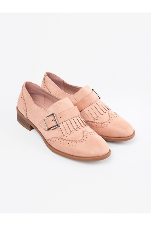 růžová ze semiše mokasíny  růžová ze semiše mokasíny