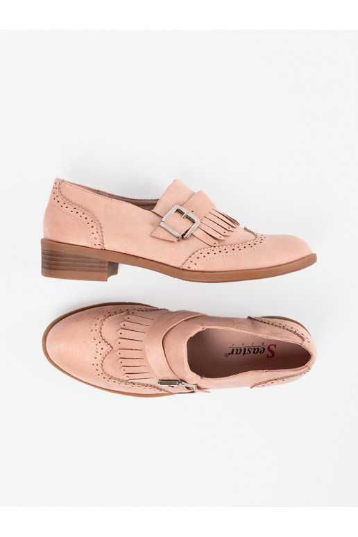 růžová ze semiše mokasíny  růžová ze semiše mokasíny