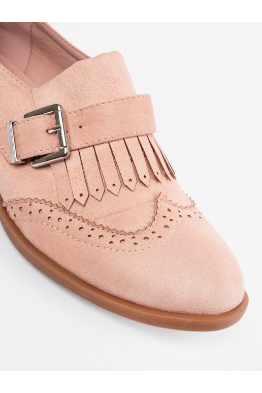 růžová ze semiše mokasíny  růžová ze semiše mokasíny