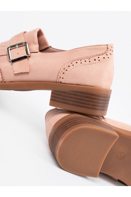 růžová ze semiše mokasíny  růžová ze semiše mokasíny