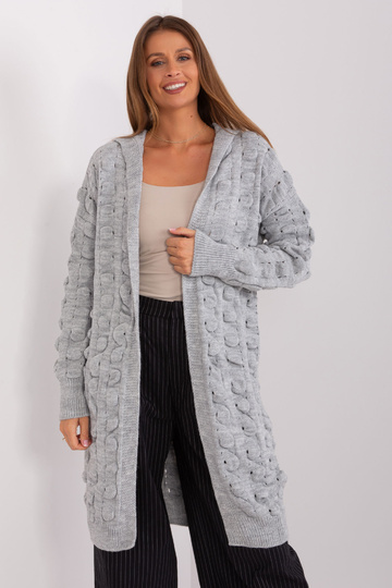 Cardigan-BA-SW-8026.94P-šedá