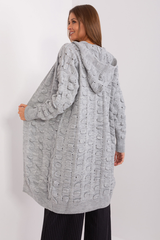 Cardigan-BA-SW-8026.94P-šedá