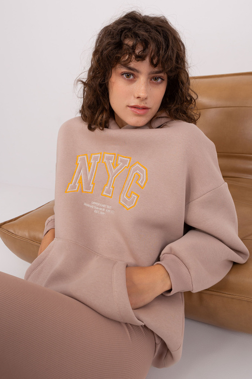 Mikina-FA-BL-8808,95-tmavě béžová