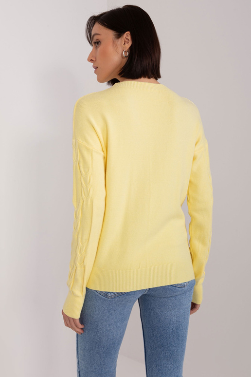 Svetr -AT-SW-2340,80-světle žlutý