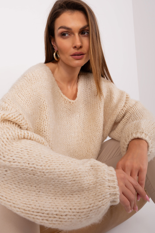 Sweter-LC-SW-3020.10P-jasny beżowy