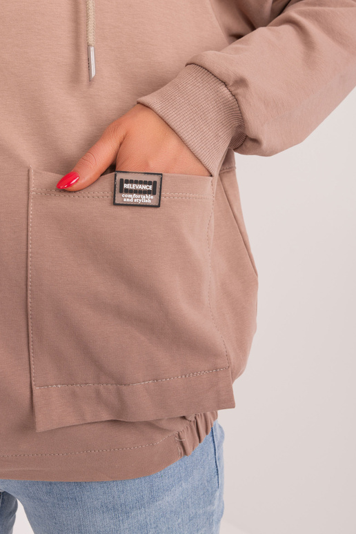 Mikina-RV-BL-9136.06-tmavě béžová