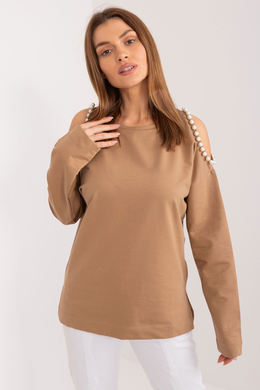 Halenka-FA-BZ-9198.26X- Béžová barva