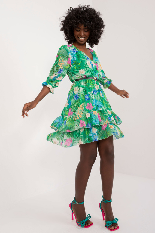 Šaty-DHJ-SK-17370-1,99-zelené