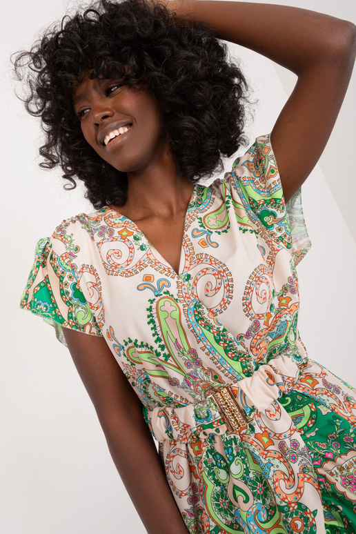 Šaty-DHJ-SK-17259.57-zelené