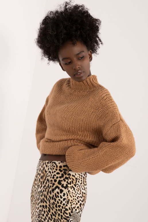 Svetr-BA-SW-3017-1,66-světle hnědý