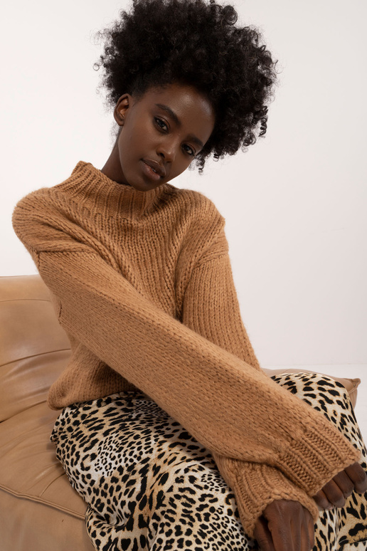 Svetr-BA-SW-3017-1,66-světle hnědý