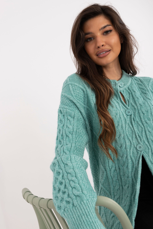 Svetr-AT-SW-23525.21- Mátová barva