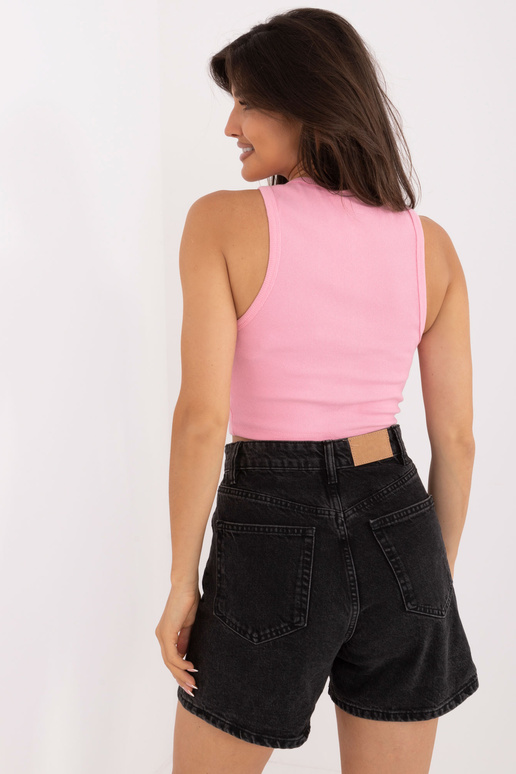 Crop top styl košile...