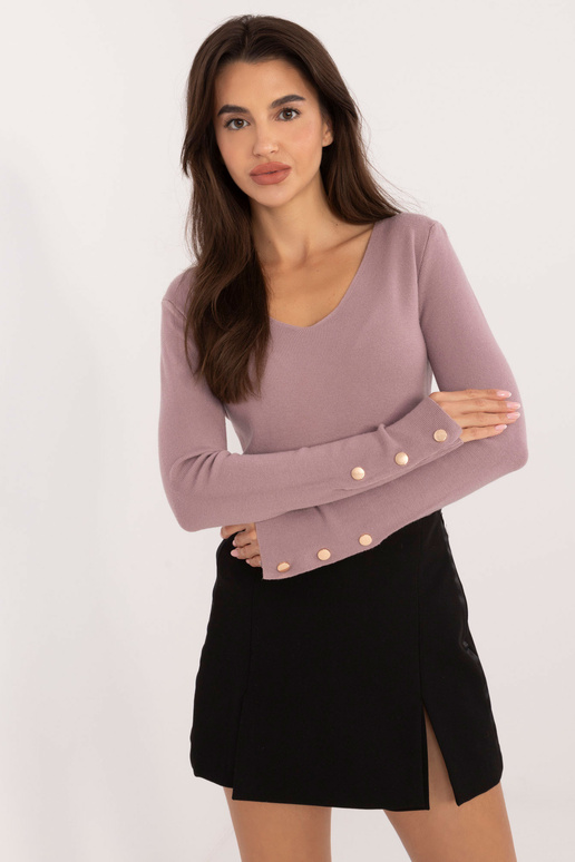 Svetr-AT-SW-2334.49-světle fialový