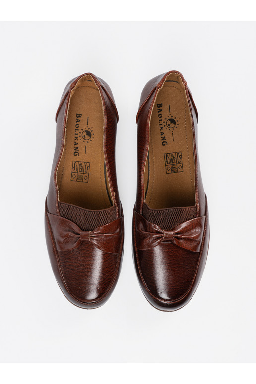 hnědá  Tenisky s mašlí hnědá  Tenisky s mašlí