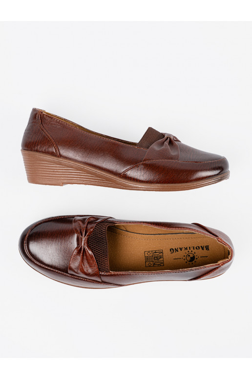 hnědá  Tenisky s mašlí hnědá  Tenisky s mašlí