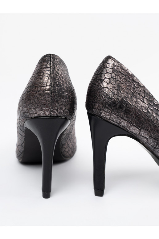 Obuv Černé wężowy wzór Obuv Černé wężowy wzór