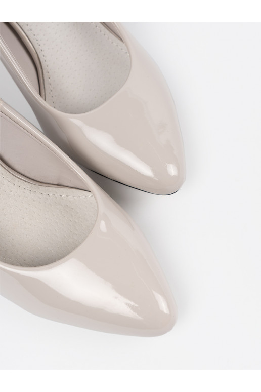 šedá vysoké podpatky šedá vysoké podpatky