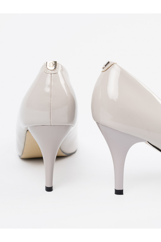 šedá vysoké podpatky šedá vysoké podpatky