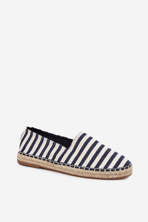 Espadrilky Z  s pruhy tmavě modrá Kerenz  Espadrilky Z  s pruhy tmavě modrá Kerenz