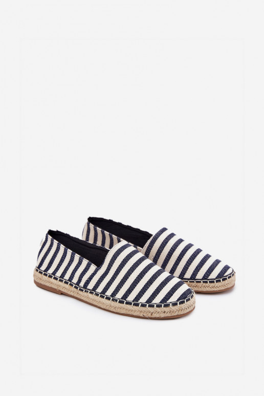 Espadrilky Z  s pruhy tmavě modrá Kerenz  Espadrilky Z  s pruhy tmavě modrá Kerenz