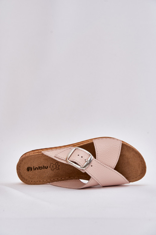 Pantofle  s přezkami Inblu VO0004GU růžová