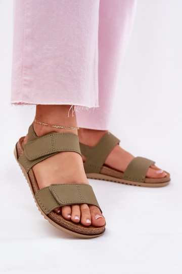 Dámské sandály  Inblu AA0001KU zelené