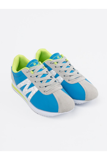 azurová-šedá sportovní obuv 2