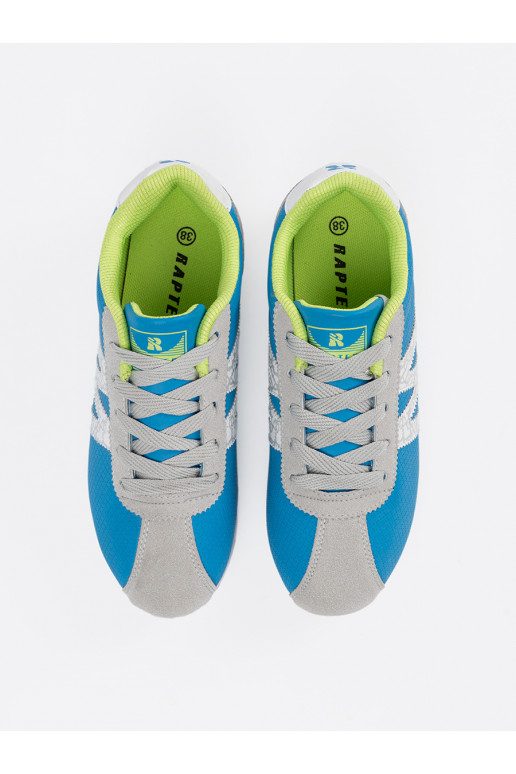 azurová-šedá sportovní obuv azurová-šedá sportovní obuv