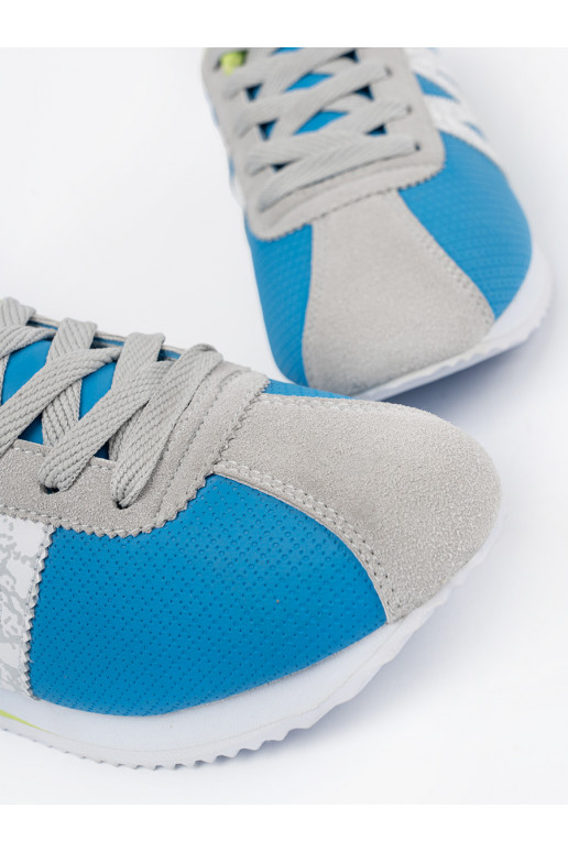 azurová-šedá sportovní obuv azurová-šedá sportovní obuv