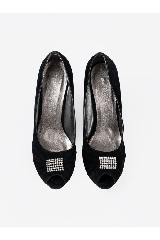 Obuv open toe Černé Obuv open toe Černé