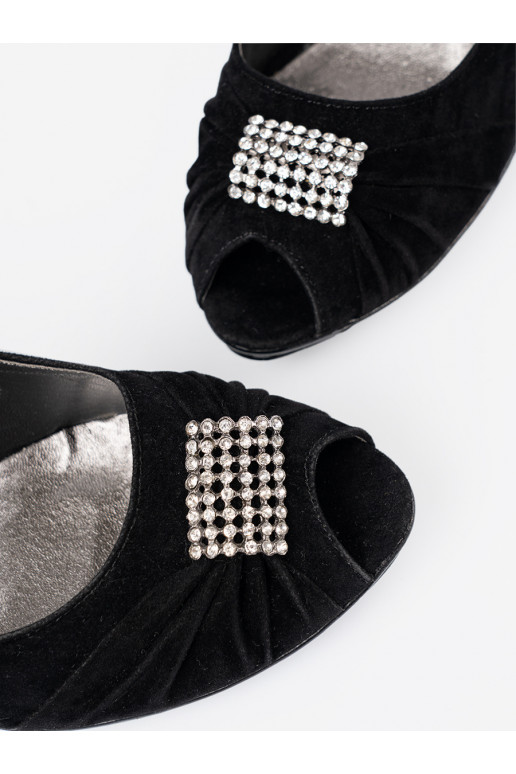 Obuv open toe Černé Obuv open toe Černé