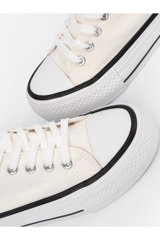 ležérní boty bílé s nápisy Love ležérní boty bílé s nápisy Love