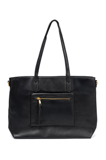 černá kabelka ze mi elementami