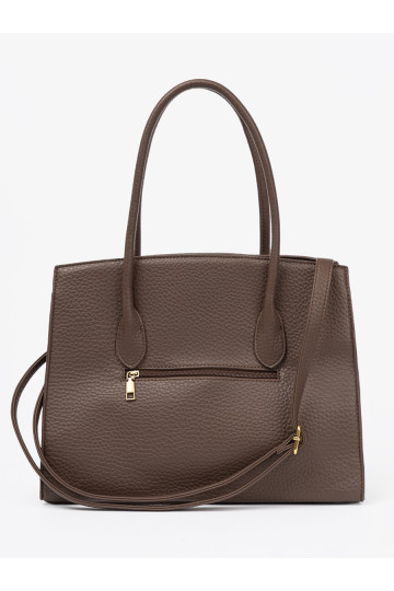 Kabelka shopperka z fakturowanej eko skóry 2