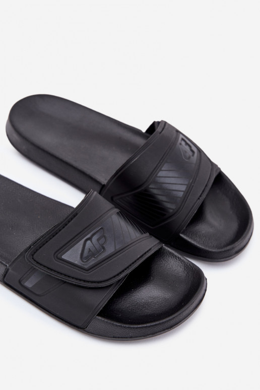 Pánské sandály Na Suchý zip 4FMM00FFLIM091-20S Černé Pánské sandály Na Suchý zip 4FMM00FFLIM091-20S Černé
