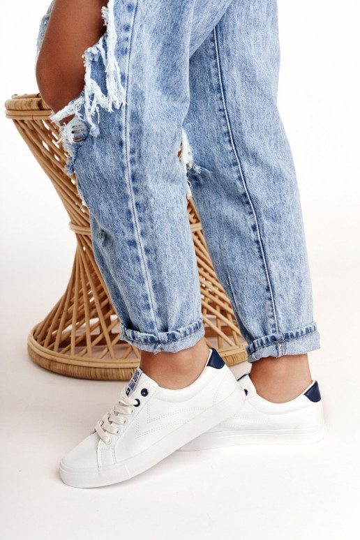 Tenisky BIG STAR BB274211 Bílá a tmavě modrá