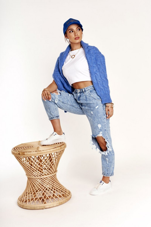 Tenisky BIG STAR BB274211 Bílá a tmavě modrá