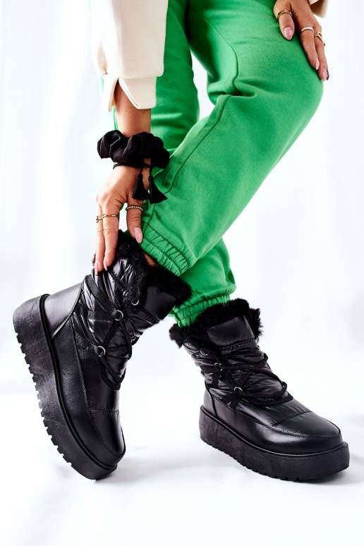 Nööpidega lumesaapad mustad Gordian Nööpidega lumesaapad mustad Gordian