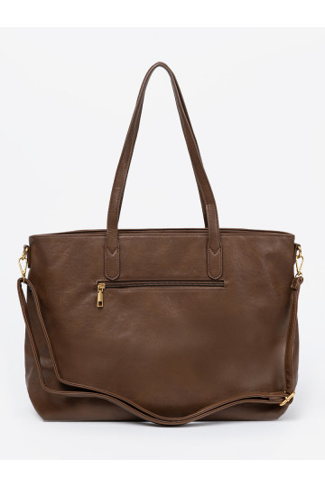 hnědá kabelka ze mi elementami 2