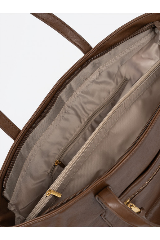 hnědá kabelka ze mi elementami