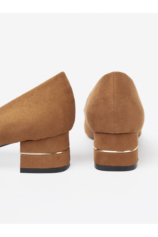 Hn d lodičky s n zk m ozdobn m podpatkem Hn d lodičky s n zk m ozdobn m podpatkem