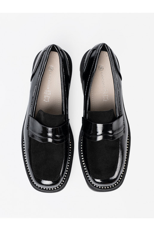 s efektem laku mokasíny s nýty s efektem laku mokasíny s nýty