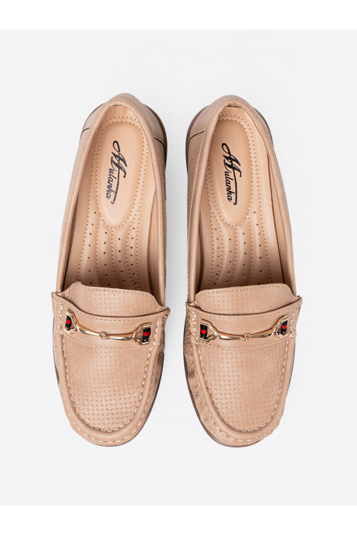 béžové Tenisky ze m zdobieniem