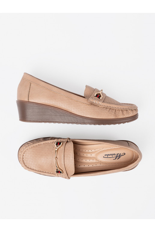 béžové Tenisky ze m zdobieniem