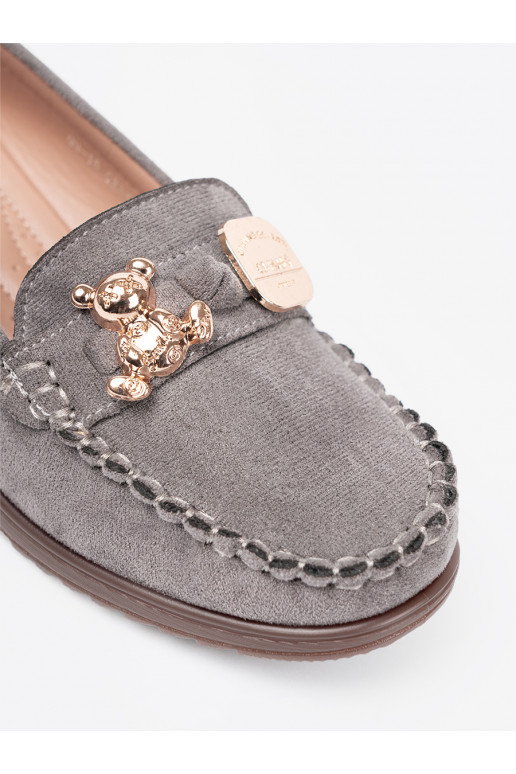 šedá Tenisky se zlatými detaily šedá Tenisky se zlatými detaily