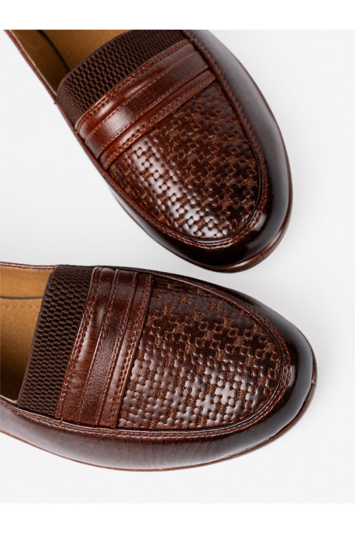 Dámské tenisky slip-on z fakturowanym noskiem Dámské tenisky slip-on z fakturowanym noskiem