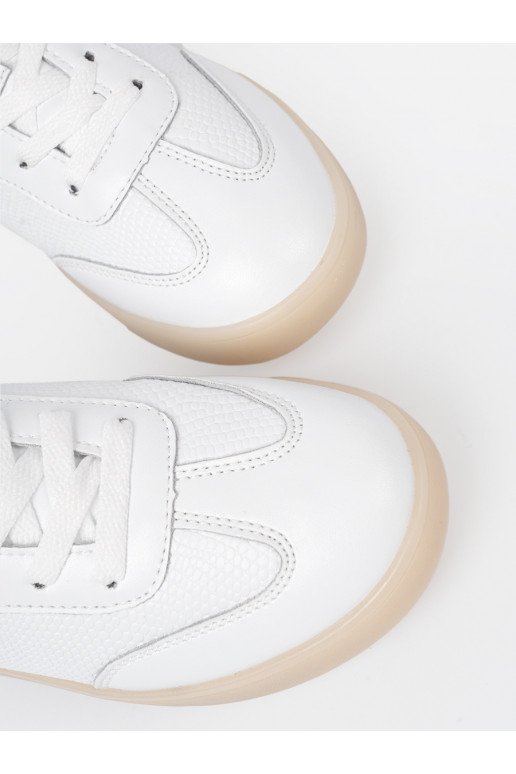 Dámská ležérní obuv bílé