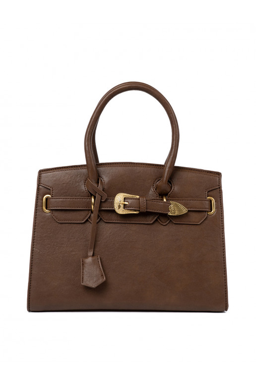 hnědá kabelka  m kolorze