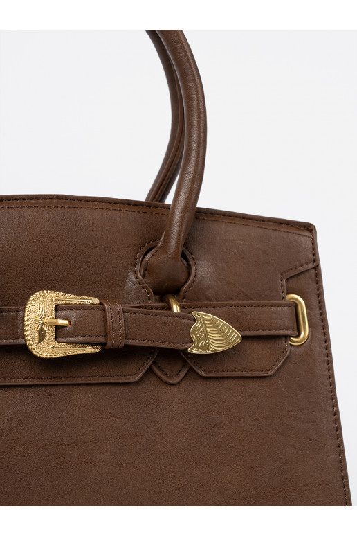 hnědá kabelka  m kolorze